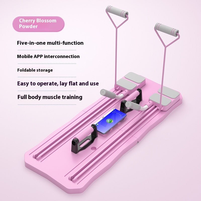 Fitness Board Upgrade Multi-functional Abdominal Wheel Home - householdessential