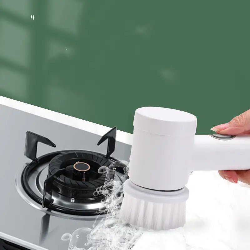 Household Electric Cleaning Brush Kitchen Supplies - householdessential