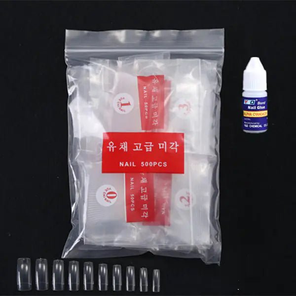 500 Pieces Nail Tools Set for Nail Art - householdessential
