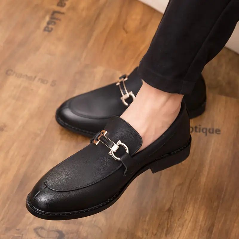 Elevated Casual Leather Shoes for Men - householdessential
