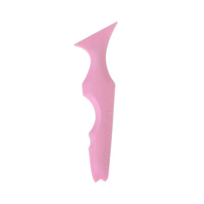 1PS Make - Up Tools for Eyeliner Eyelashes, Lipstick Silicone Beauty Ruler Make - Up Aids - householdessential