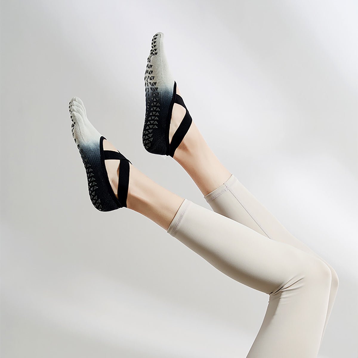 Non - Slip Yoga Grip Socks for Women - Full Toe Grip Accessories - householdessential