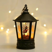 Halloween Decorations Led Candle Light Vintage Witch Castle Pumpkin Ghost Hanging LED Lantern Lamp Haloween Party Decor Supplies