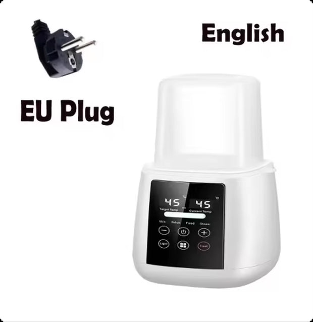 Babyflessenwarmer En Sterilisator 6-In-1 Multifunctionele Moedermelkverwarmer Nauwkeurige Temperatuurregeling Babyflessenverwarm