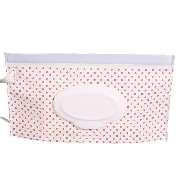New Portable Baby Wipes Box Eco-Friendly Reusable Organizer anti Dust Storage Box for Baby Kids Clamshell Snap Wipe Container