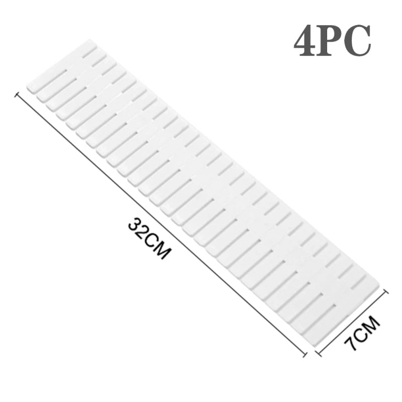 Adjustable Drawer Organizer Divider for Household Storage Cabinet with Partition - householdessential