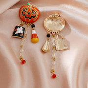 Gold Statement Earrings - Silver, Big, Chunky, Geometric Rectangle, Large, Thick - 12 Colorful Options