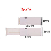 Adjustable Storage Drawers Divider Retractable Plastic Drawer Partition Holder Household Storage Clapboard Kitchen Organizador