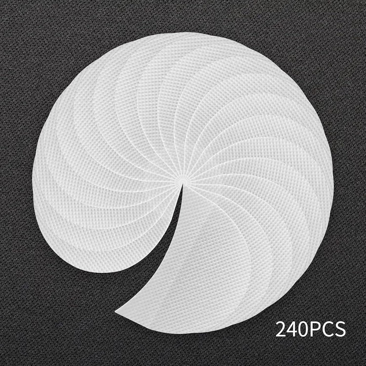 Multifunctional Makeup Shield - 240Pcs Eyeshadow Stencils, Makeup Residue Prevention - householdessential