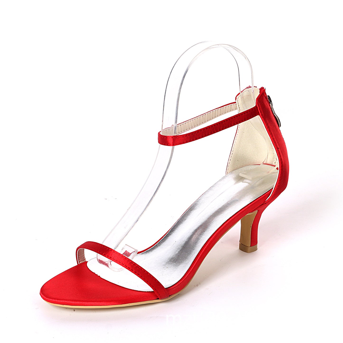 Satin - Colored Women S Shoes With One Strip Sandals - householdessential