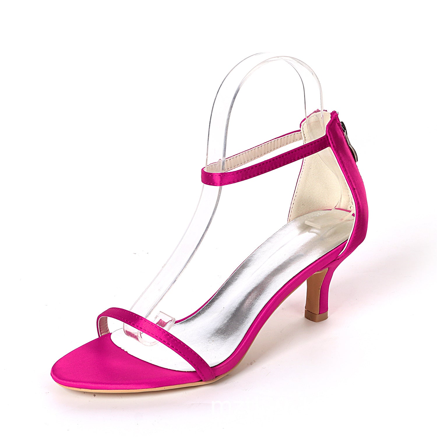 Satin - Colored Women S Shoes With One Strip Sandals - householdessential