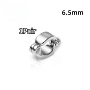 Parrot Foot Rings Metal Pet Bird Leg Rings Outdoor Fly Training Activity Anti-Lost Opening Clip Leash Accessories 0.45 to 1.15CM