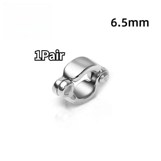 Parrot Foot Rings Metal Pet Bird Leg Rings Outdoor Fly Training Activity Anti-Lost Opening Clip Leash Accessories 0.45 to 1.15CM