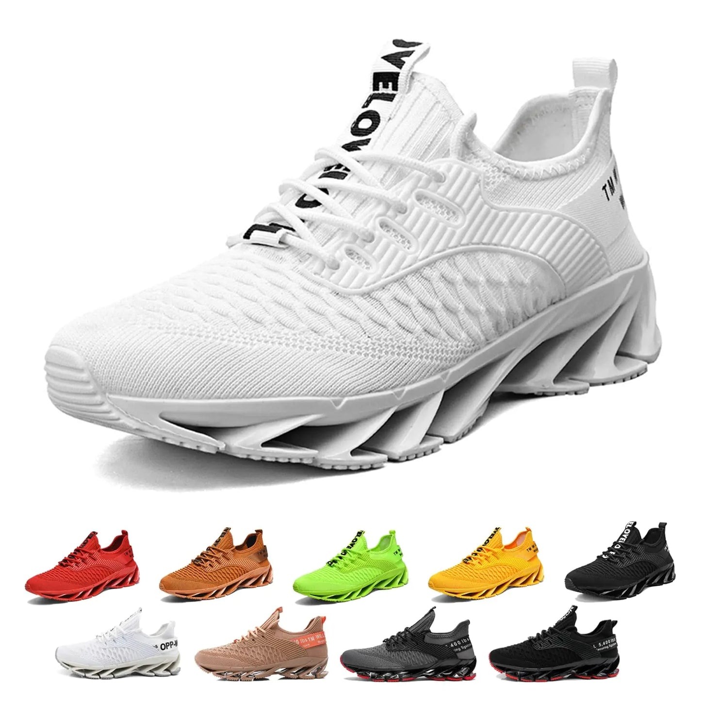 Men's Tallboost Walking Shoes - Height Boosting Sneakers - householdessential