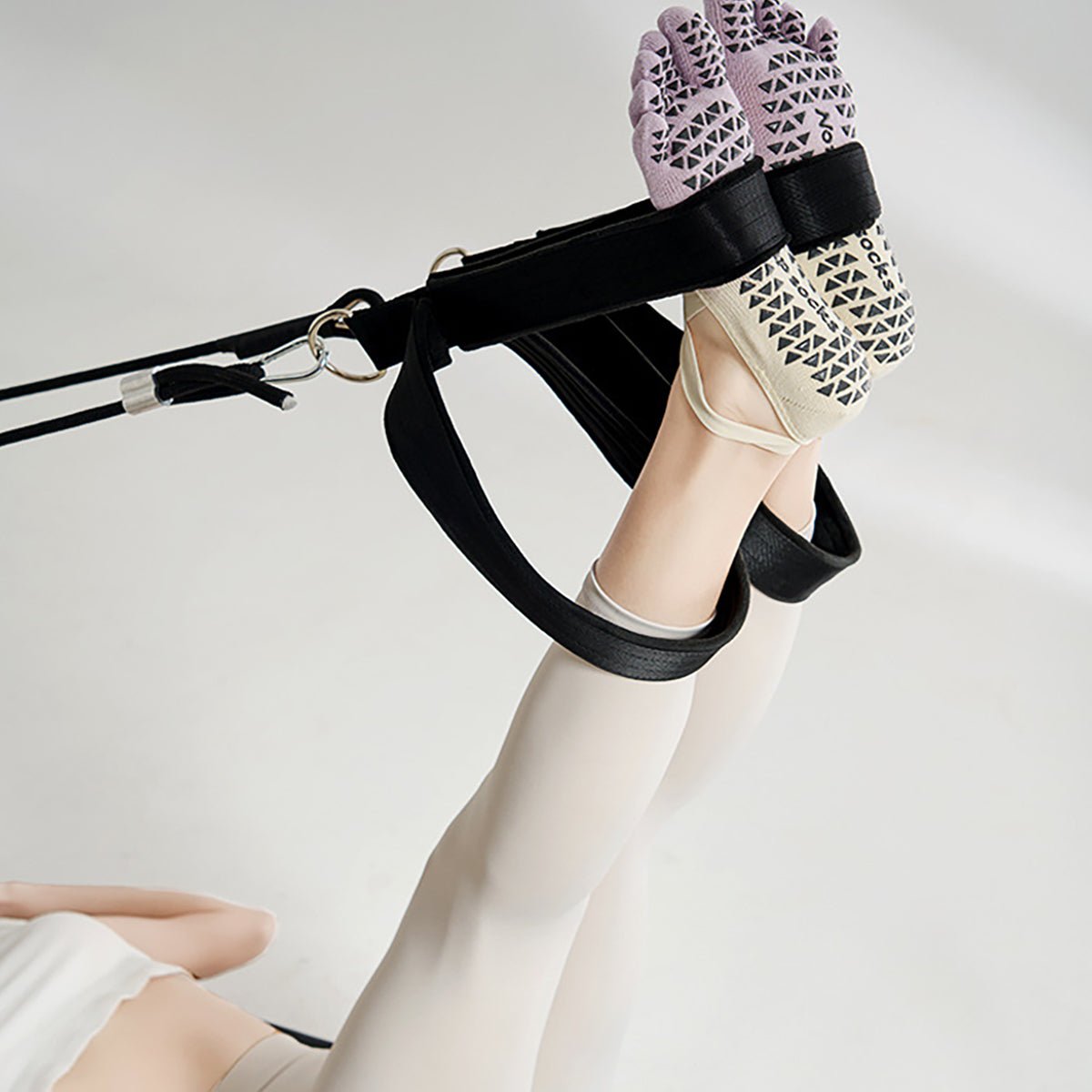Non - Slip Yoga Grip Socks for Women - Full Toe Grip Accessories - householdessential