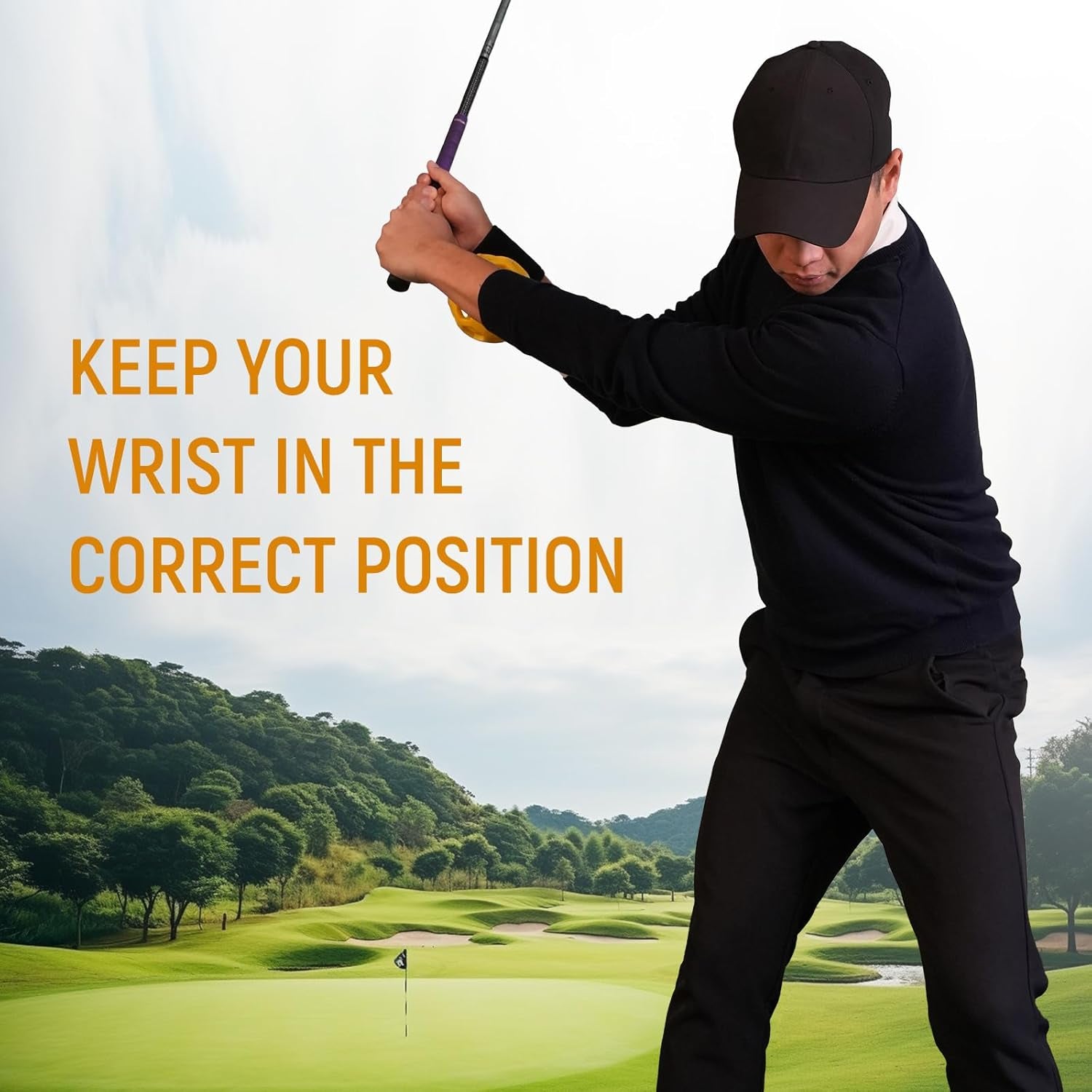 Ultimate Golf Training Set - Swing Correction & Accuracy Kit - householdessential