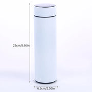 Smart Water Bottle with LED Temperature Display 500ML Stainless Steel Insulated Water Flask Tea Infuser Bottle