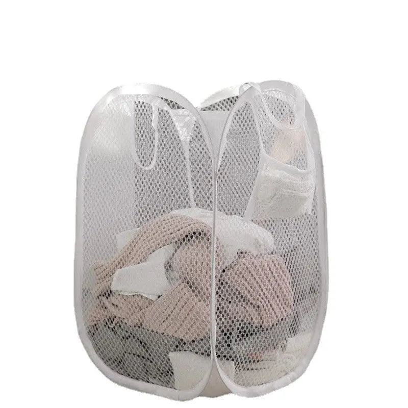 Collapsible Laundry Organizer Large Storage Basket - householdessential
