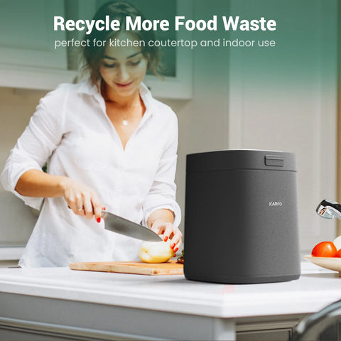 [US Direct]  Ecostar S1 Smart Kitchen Waste Composter Eco-Friendly Electric Kitchen Compost Bin Sustainable Indoor Countertop Food Cycler