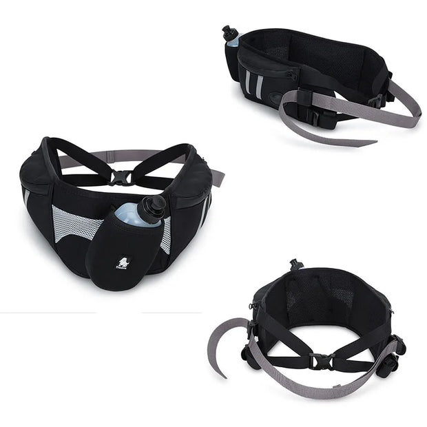 Pet Waist Leash Dog Walking Fanny Pack with Phone Holder Dog Poop Bag Pocket Dog Treat Pouch and Bottle Holder TLB2151