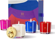 Aromatherapy Scented Votive Candles Gift Set | 4 Natural Soy Candles Gifts for Women | Lavender Essential Oils Stress Relief | Luxury Candles with Gift Box