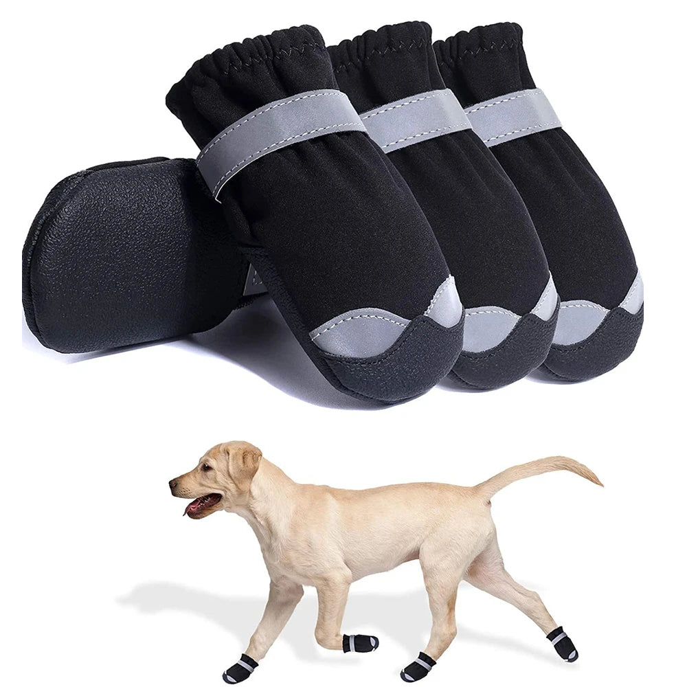 Waterproof Reflective Pet Sports Footwear for Dogs - householdessential