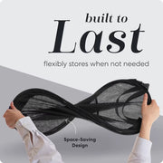 Large Laundry Basket Collapsible Mesh Pop up Laundry Hamper Side Pocket Breathable Clothes Storage Laundry Storage Organization