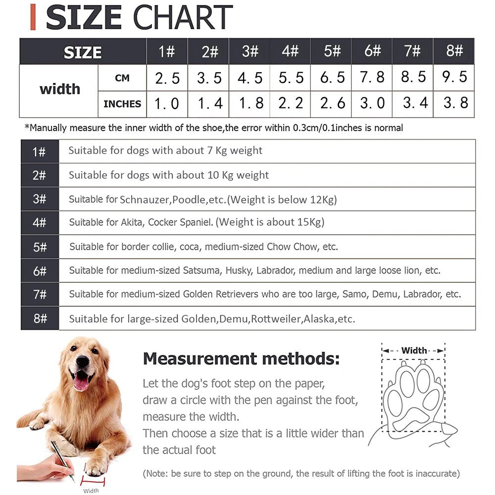 Waterproof Reflective Pet Sports Footwear for Dogs - householdessential