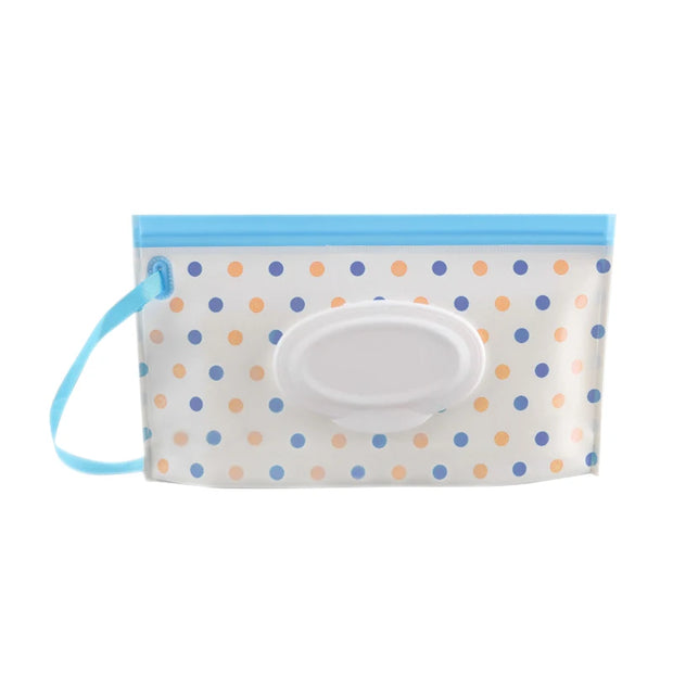 New Portable Baby Wipes Box Eco-Friendly Reusable Organizer anti Dust Storage Box for Baby Kids Clamshell Snap Wipe Container