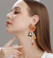 Gold Statement Earrings - Silver, Big, Chunky, Geometric Rectangle, Large, Thick - 12 Colorful Options