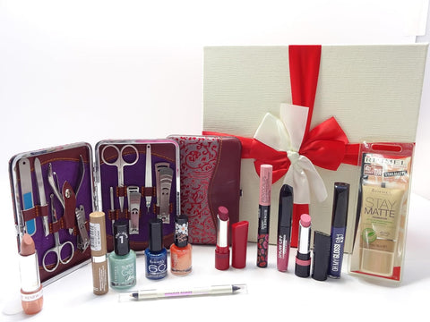 London Make up Gift Set Gift Hamper, Make up Bundles for Her