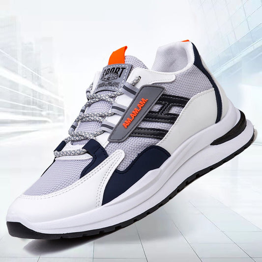 Men Sneakers White Sports Shoes Running Walking - householdessential