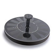 Miniature Solar Fountain Pump with Bird Feeder for Garden