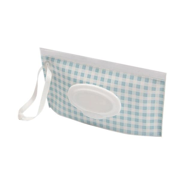 New Portable Baby Wipes Box Eco-Friendly Reusable Organizer anti Dust Storage Box for Baby Kids Clamshell Snap Wipe Container