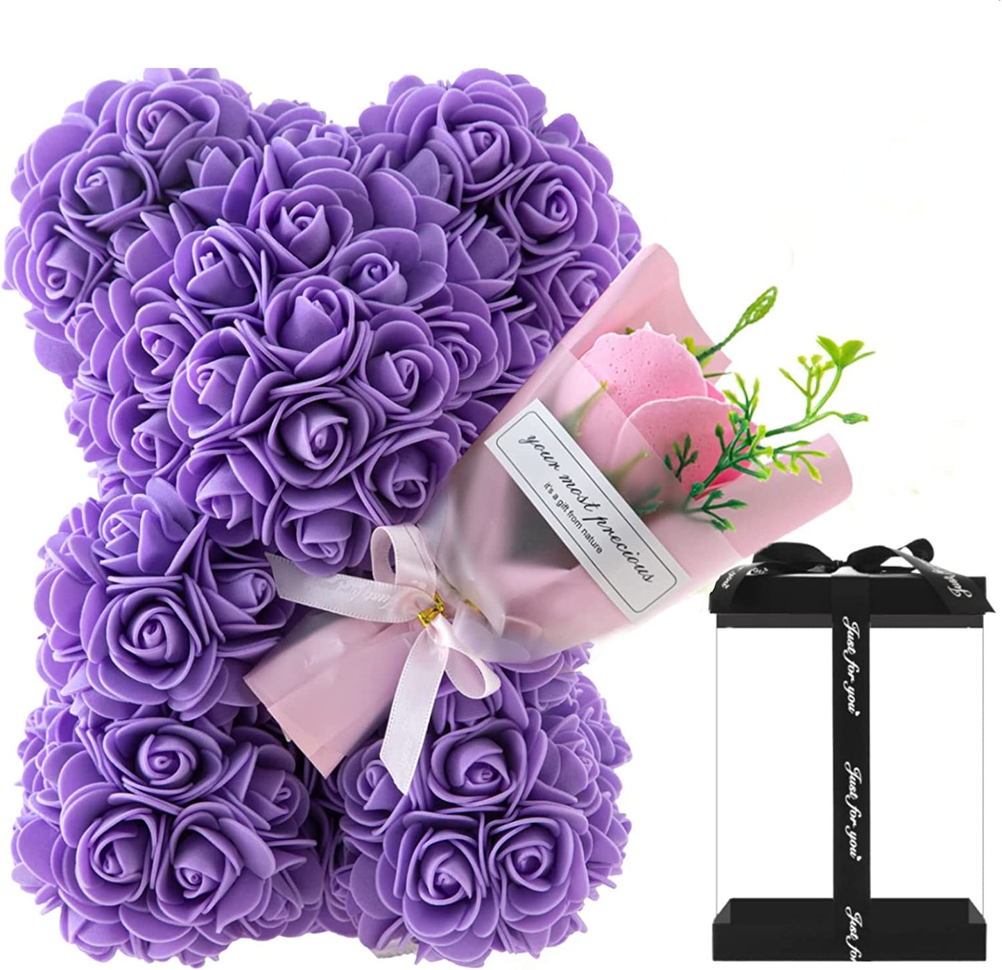 Rose Preserved Fresh Flower Valentine's Day Birthday Gift For Girlfriend - householdessential