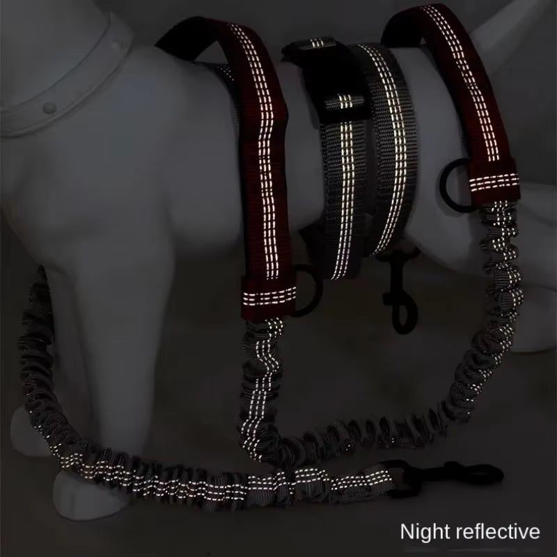 Retractable Hands Free Dog Leash for Running Judge Leash Large Dog Pet Supplies - householdessential