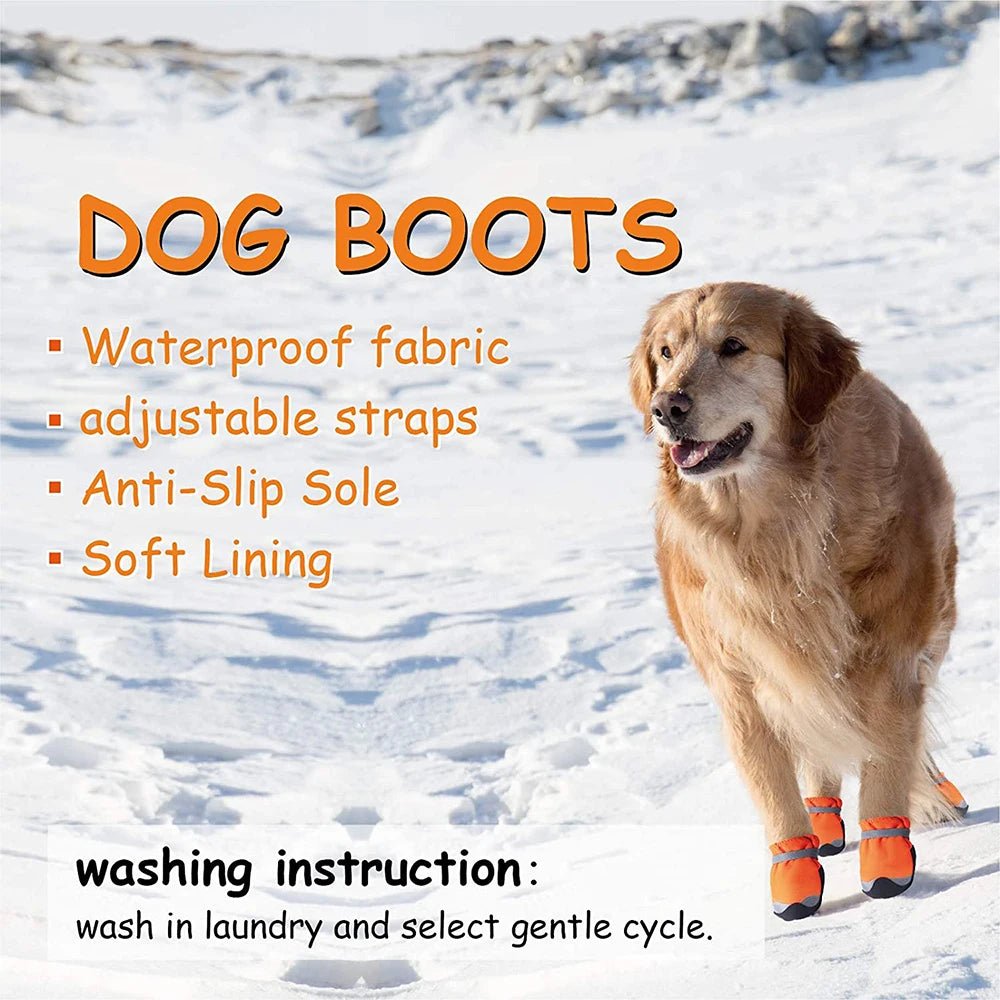 Waterproof Reflective Pet Sports Footwear for Dogs - householdessential