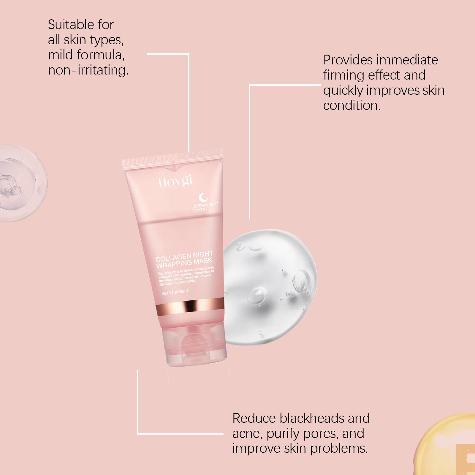 Hydrating Collagen Peel Off Mask with Korean Skin Care Benefits - householdessential