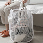 【Hot Sales】Laundry Basket Large Laundry Storage Basket Children'S Laundry Grid Laundry Basket Household Collapsible Wilting