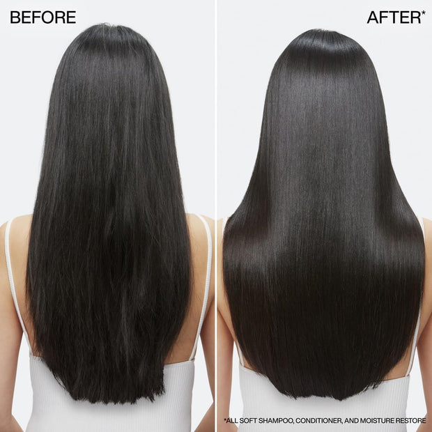 All Soft Moisture Restore, Leave in Conditioning Moisture Boost Treatment, for Dry Hair, with Hyaluronic Acid, Hydrates and Adds Definition and Shine, 150 Ml
