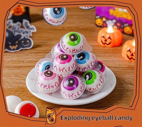 Halloween Candy Gift Box Set, 4D Lollipop Marshmallows Gummies , Various Mixed Candies Party Favors, Creative Ghost Pumpkin Bat, High-Appearance Snacks, for Kids/Children,Besties,Little Friends,Boyfriends and Girlfriends Gift 8.57 OZ (33 Count)