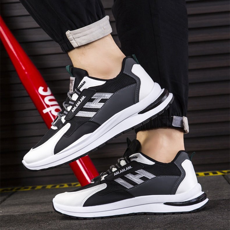 Men Sneakers White Sports Shoes Running Walking - householdessential