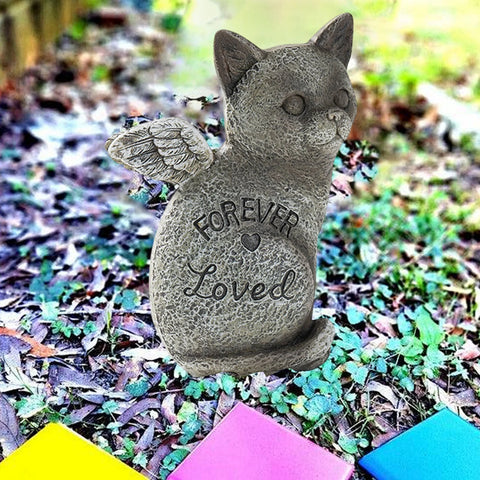 Gifts for Pet Lovers! Pet Memorial Tombstone Ornament Home Garden Patio Cats Puppy Memorials
