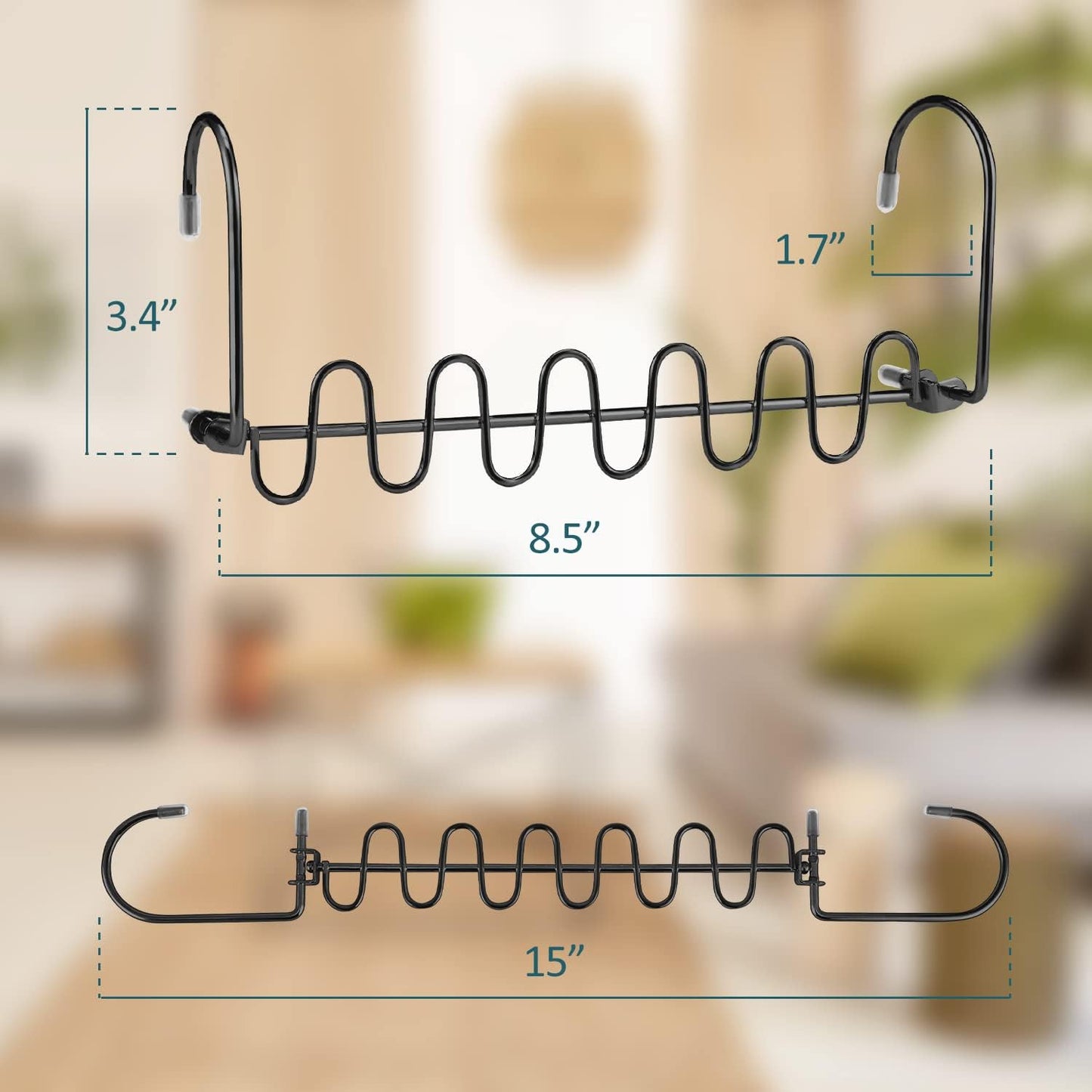 20 Pack Space Saving Hanger Organizers for Apartment Storage, Closet Organizer Solutions - householdessential