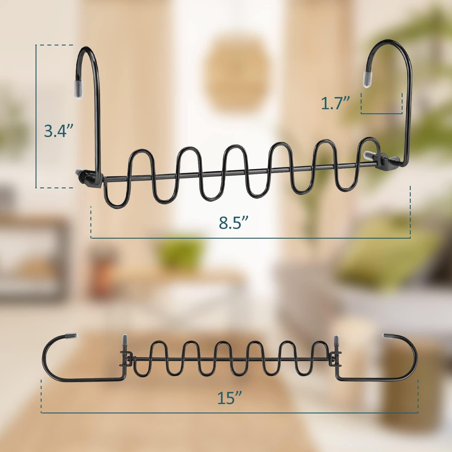 20 Pack Space Saving Hanger Organizers for Apartment Storage, Closet Organizer Solutions - householdessential