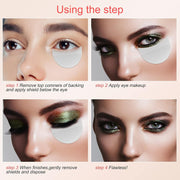 240Pcs Eyeshadow Stencils,Professional Eyeshadow Shield for Eyelash Extensions,Lip Make up ,Prevent Make up Residue