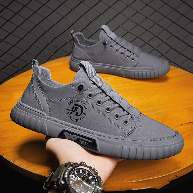 Men Sneakers Casual Walking Slip On Flats Shoes - householdessential