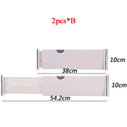 Adjustable Storage Drawers Divider Retractable Plastic Drawer Partition Holder Household Storage Clapboard Kitchen Organizador