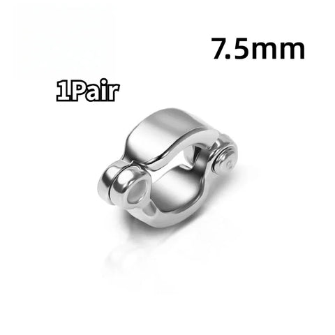 Parrot Foot Rings Metal Pet Bird Leg Rings Outdoor Fly Training Activity Anti-Lost Opening Clip Leash Accessories 0.45 to 1.15CM