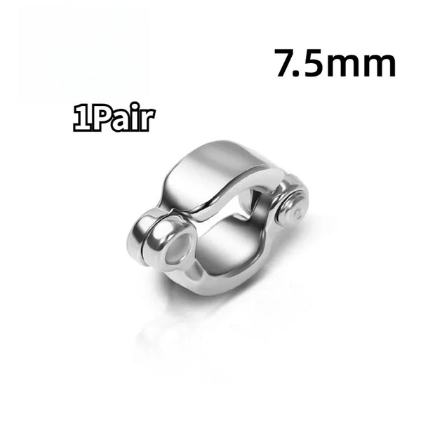 Parrot Foot Rings Metal Pet Bird Leg Rings Outdoor Fly Training Activity Anti-Lost Opening Clip Leash Accessories 0.45 to 1.15CM